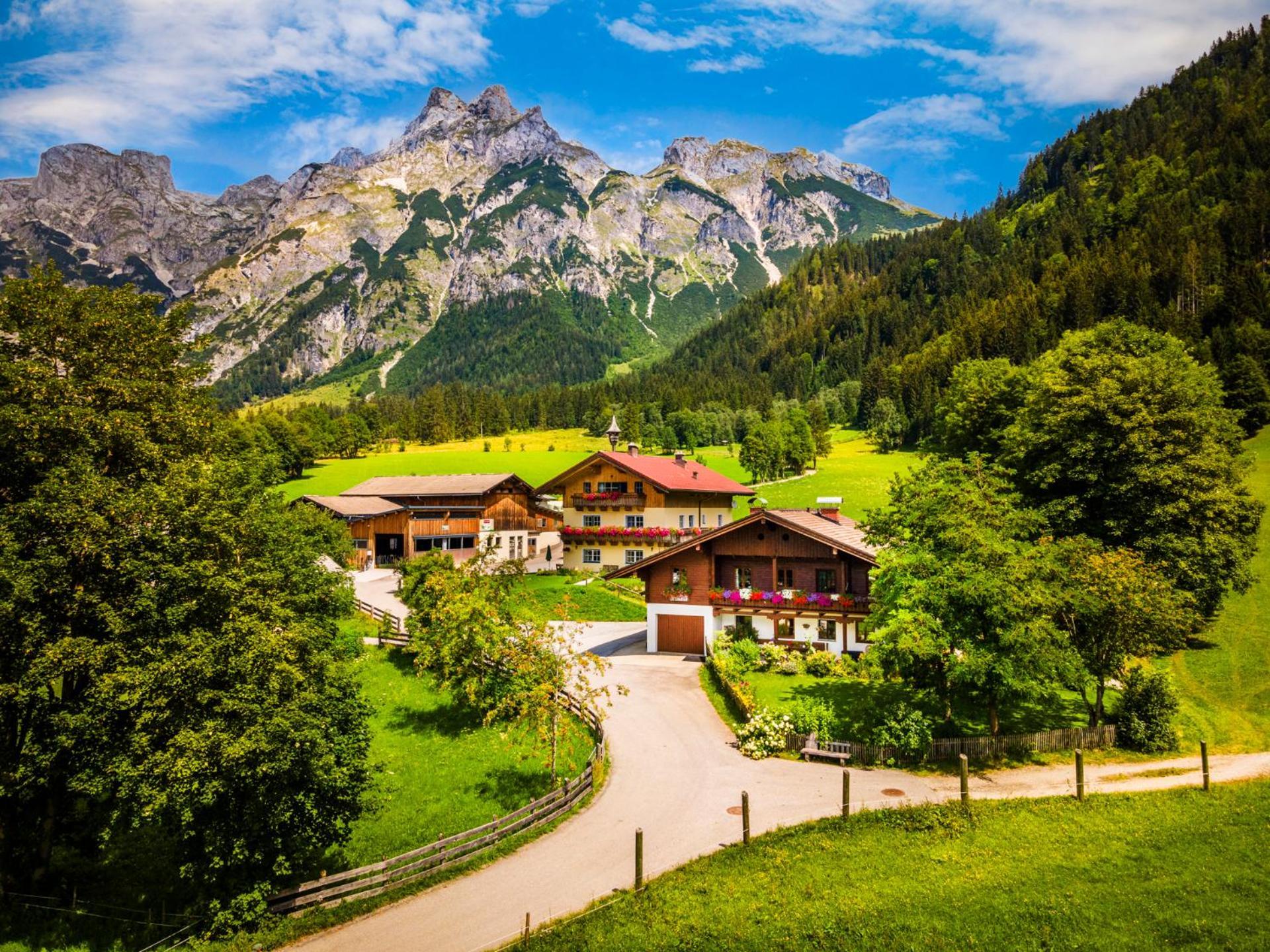 Bio Bauernhof Vorderoberlehen Hotel Werfenweng Buitenkant foto