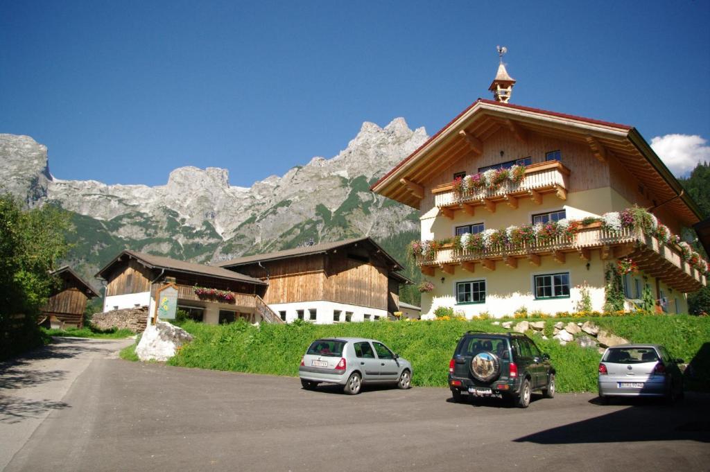 Bio Bauernhof Vorderoberlehen Hotel Werfenweng Buitenkant foto